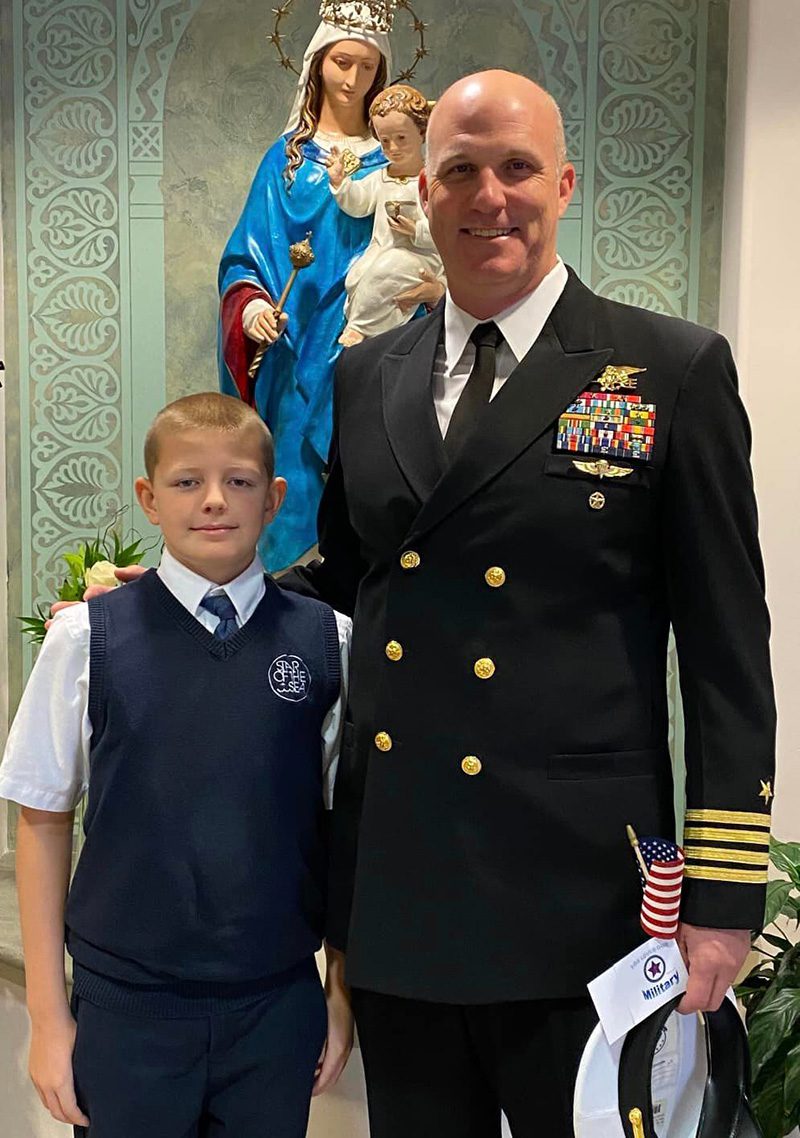 Star of the Sea school supports military families